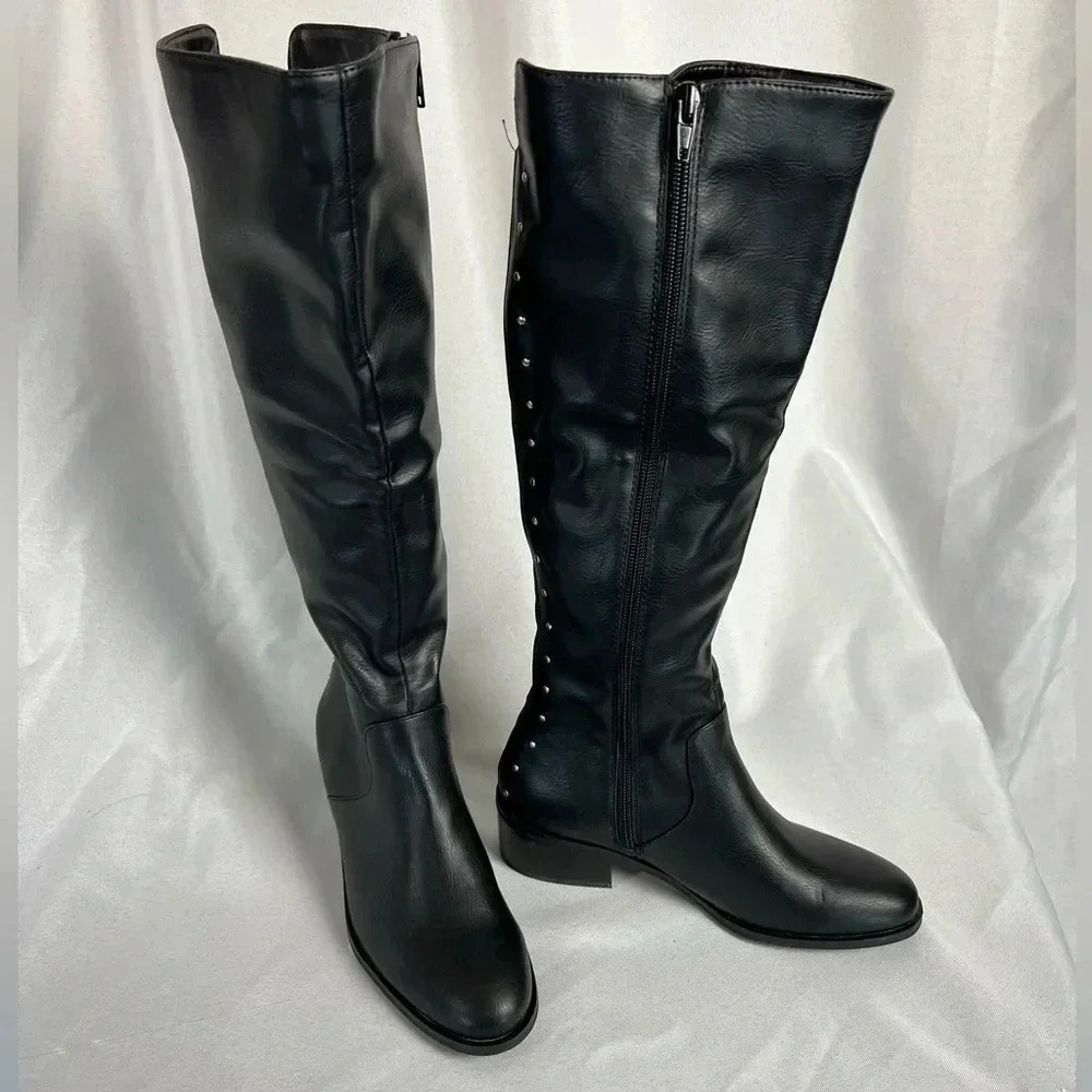 BAR III VAYLAP KNEE HIGH BOOTS New 5.5